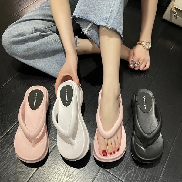 Platform Slipper Sandals Flip Flop Slides Comfort for Women Summer Vibes