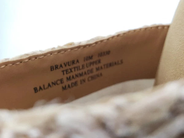 Bravura Woven Slide Sandals Natural Raffia Block Heel Womens Size 10M