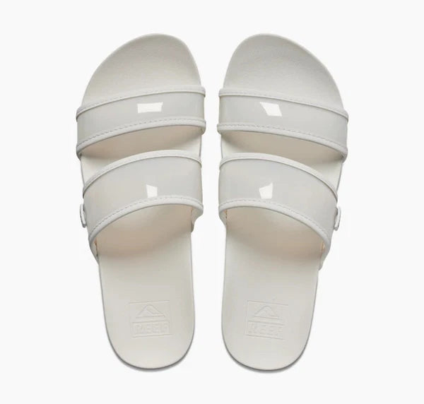 Reef Women's US 8 Vista Hi-Energy Cloud Transparent Slides, Style # CJ6852