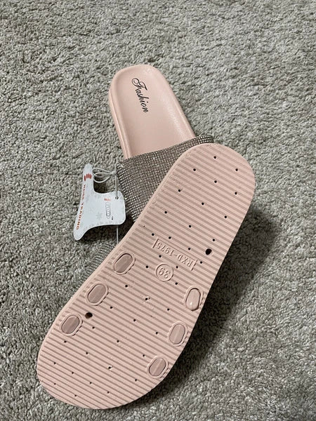 forever slides Color Pink Size 8