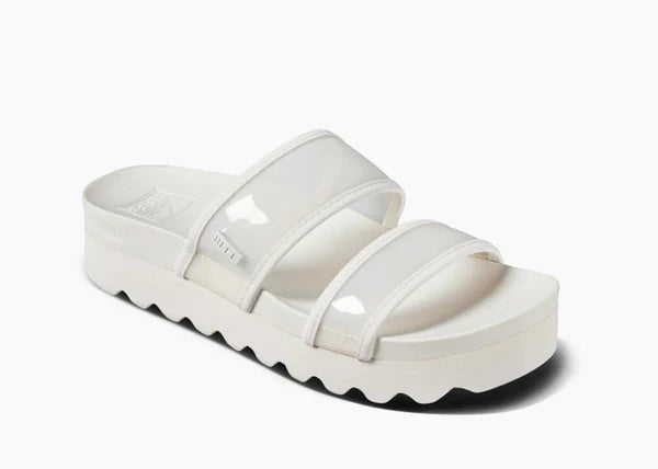 Reef Women's US 8 Vista Hi-Energy Cloud Transparent Slides, Style # CJ6852