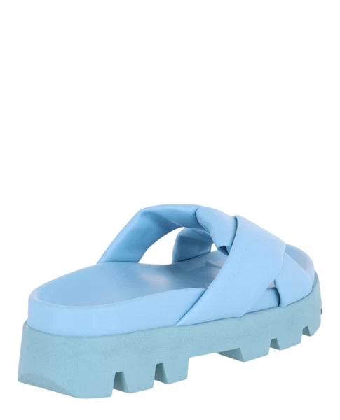 Ferragamo Womens Air Lug Slides
