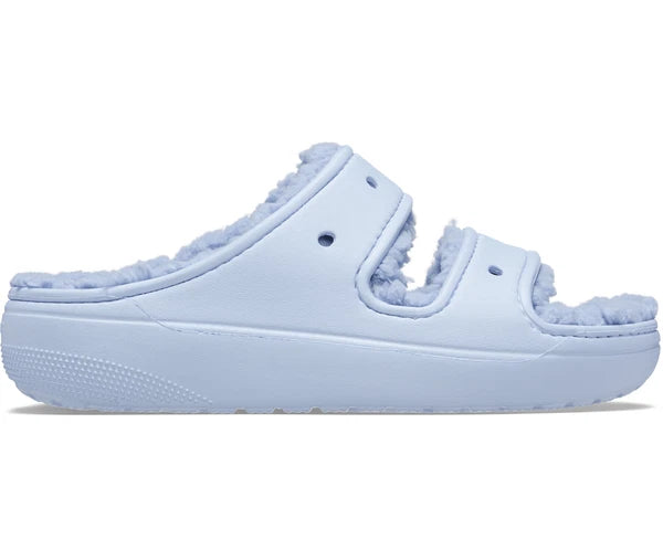 Crocs Unisex Classic Cozzzy Sandal - Blue Calcite