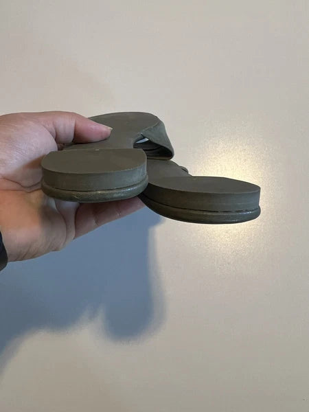 jcrew sandals Olive green leather Upper Size Slip On 8.5 Slide Style L5465