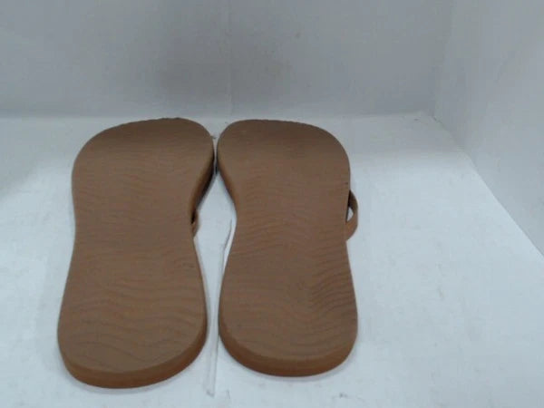 UsedVeryGood_Reef Women's Cushion Slim Sandals, Seashell, 7_Seashell_Sz7