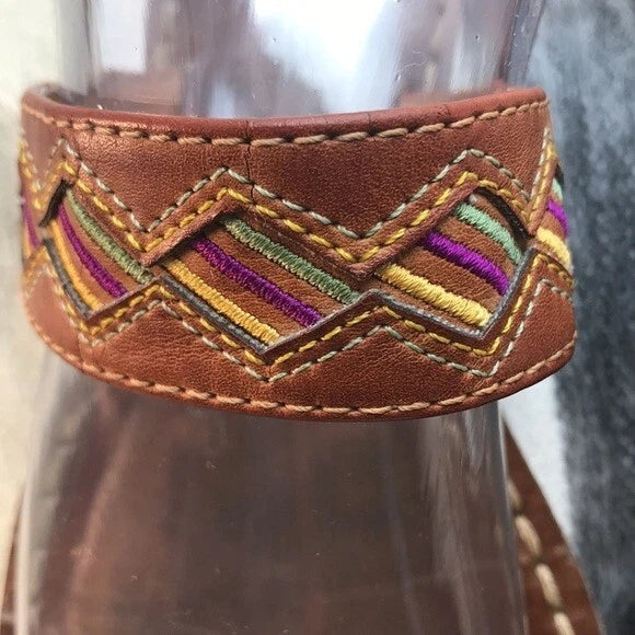 American Eagle Southwestern Style Slip on Sandals