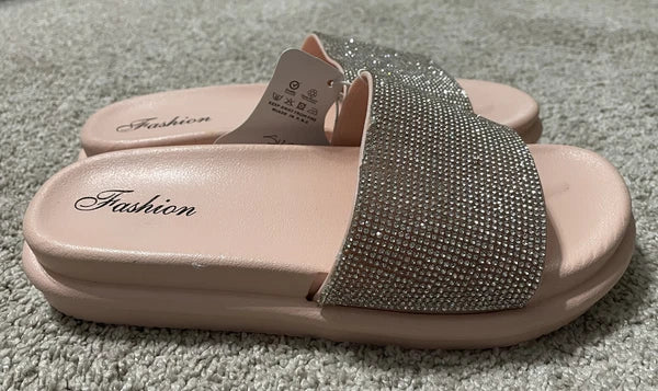 forever slides Color Pink Size 8