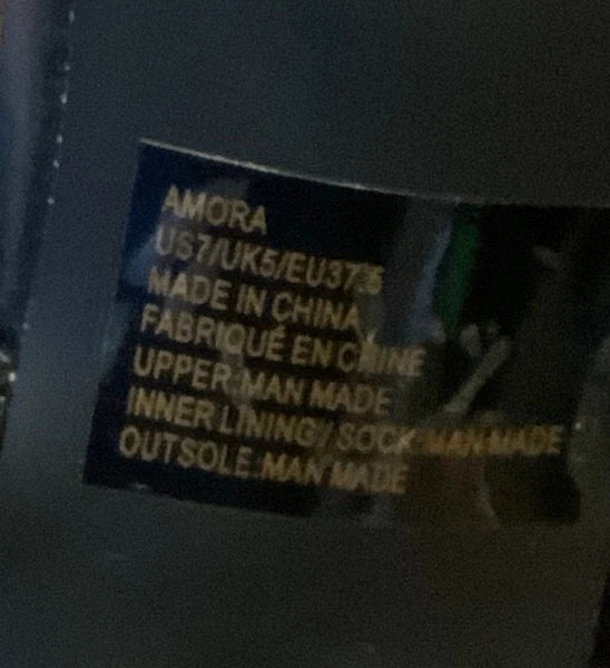 ShoeDazzle Women's Amora Heeled Sandal, Style#HD2354776, Size 7, Black Caviar