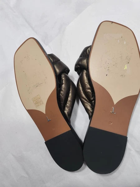 LAFAYETTE 148 NEW YORK Donne Slide Sandal Sz 37/US 7 $447