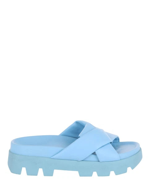 Ferragamo Womens Air Lug Slides