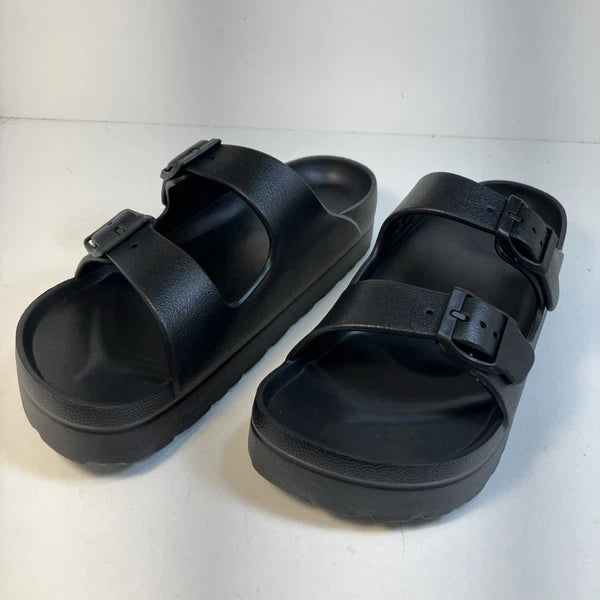 Goosecret Women's Platform Sandals  Comfortable Foam Slides  Sz 9