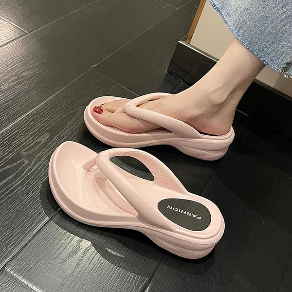Platform Slipper Sandals Flip Flop Slides Comfort for Women Summer Vibes