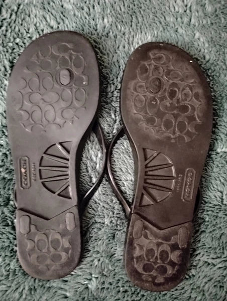 COACH Flip Flops Sandals Shoes Women's Size 6