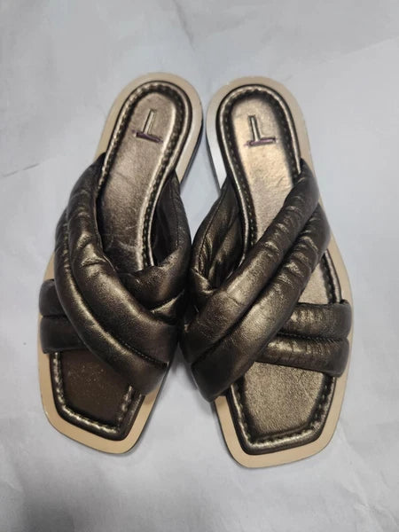 LAFAYETTE 148 NEW YORK Donne Slide Sandal Sz 37/US 7 $447