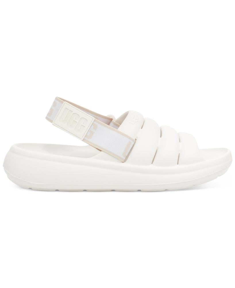 UGG Women's Yeah Slingback Sandals Rubber Flat Heel Adjustable Strap S593