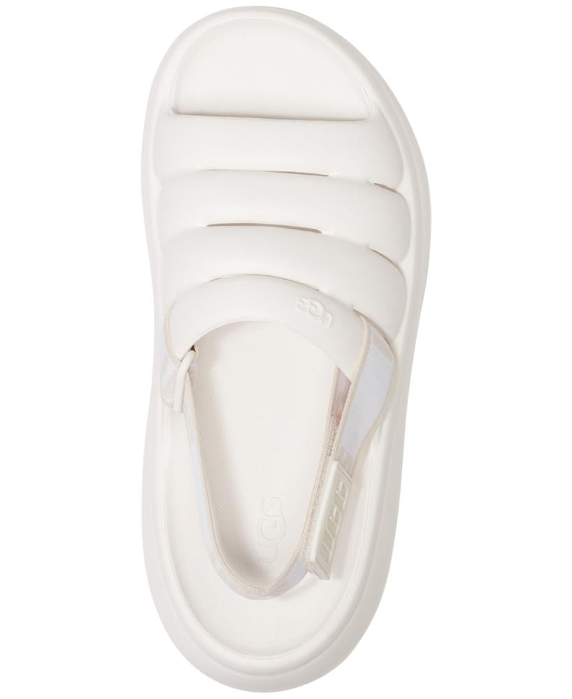 UGG Women's Yeah Slingback Sandals Rubber Flat Heel Adjustable Strap S593