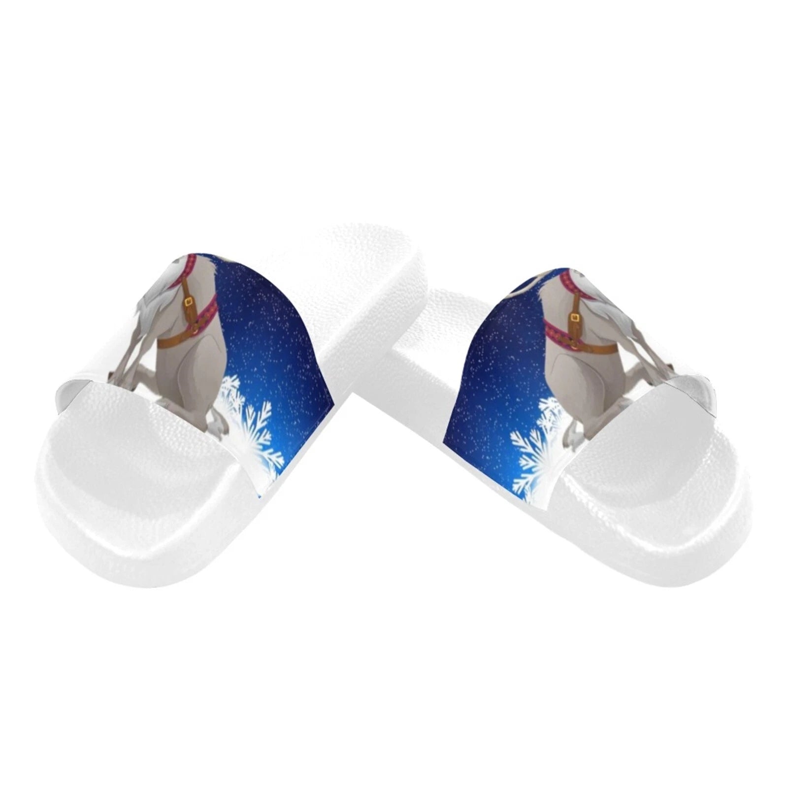 Custom Frozen Olaf Slide Sandals for Women Personalized Comfort & Style