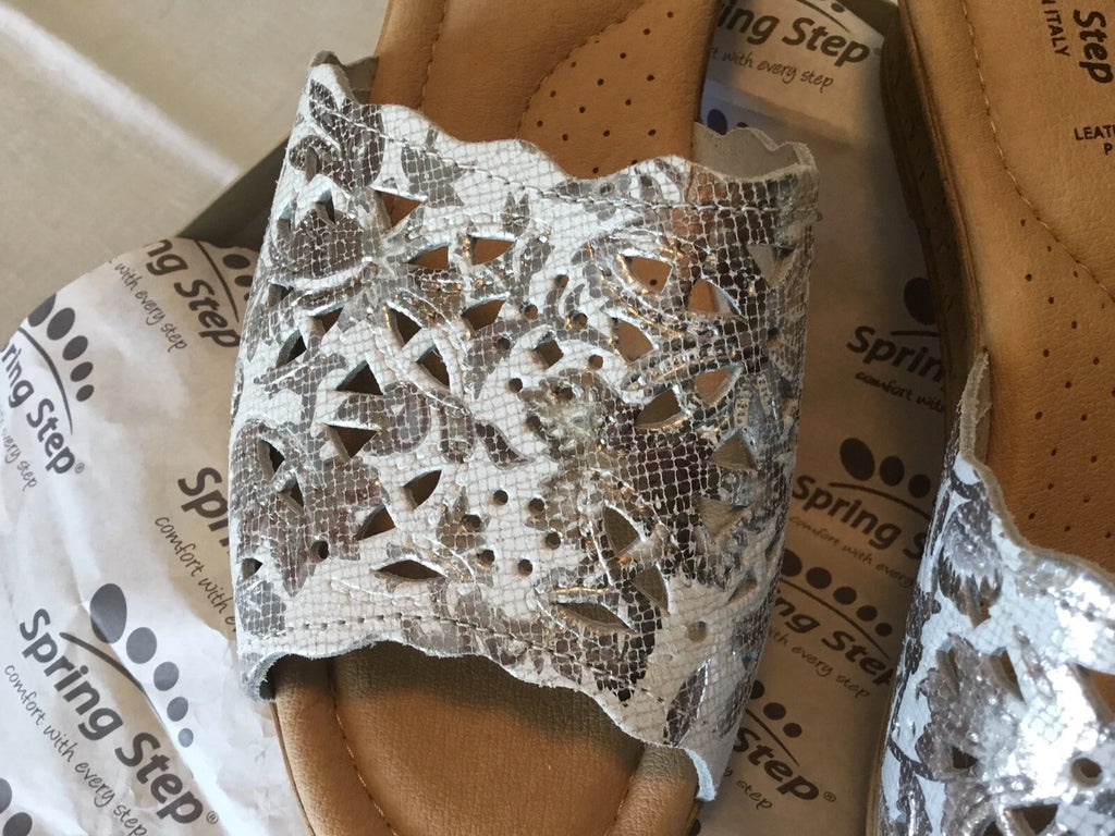 Women’s Springstep ESTELLA Fashion Wedge Slide Sandals Sz 9 New