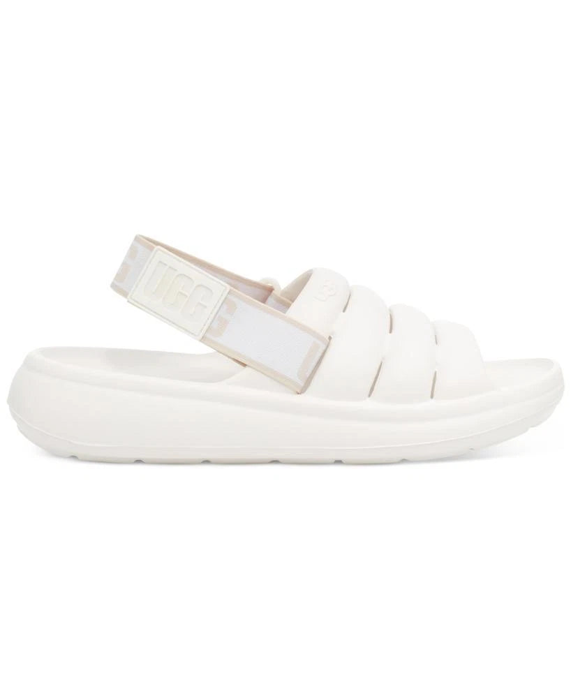 UGG Women's Yeah Slingback Sandals Rubber Flat Heel Adjustable Strap S593