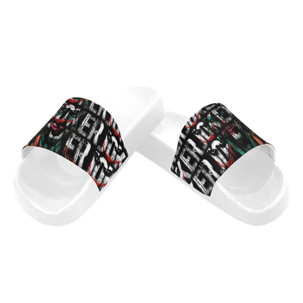 Custom JOKER Slide Sandals for Women Personalized Comfort & Style