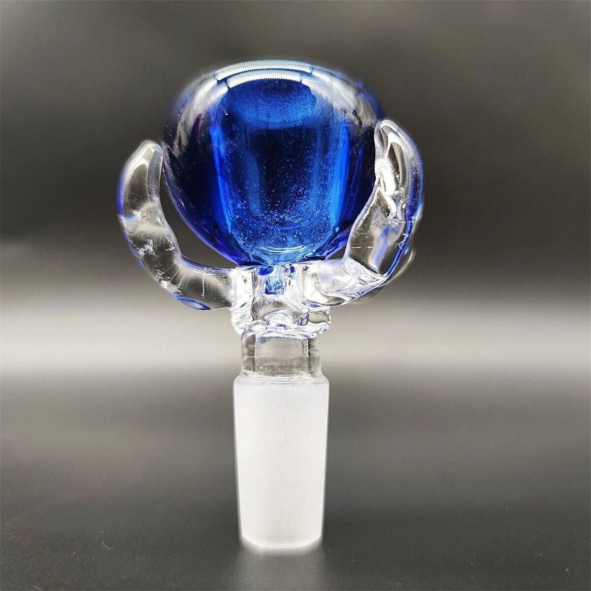 14mm Male Dragon Claw Style Glass Bowl Heavy Slide Head Piece For Hookah Bong
