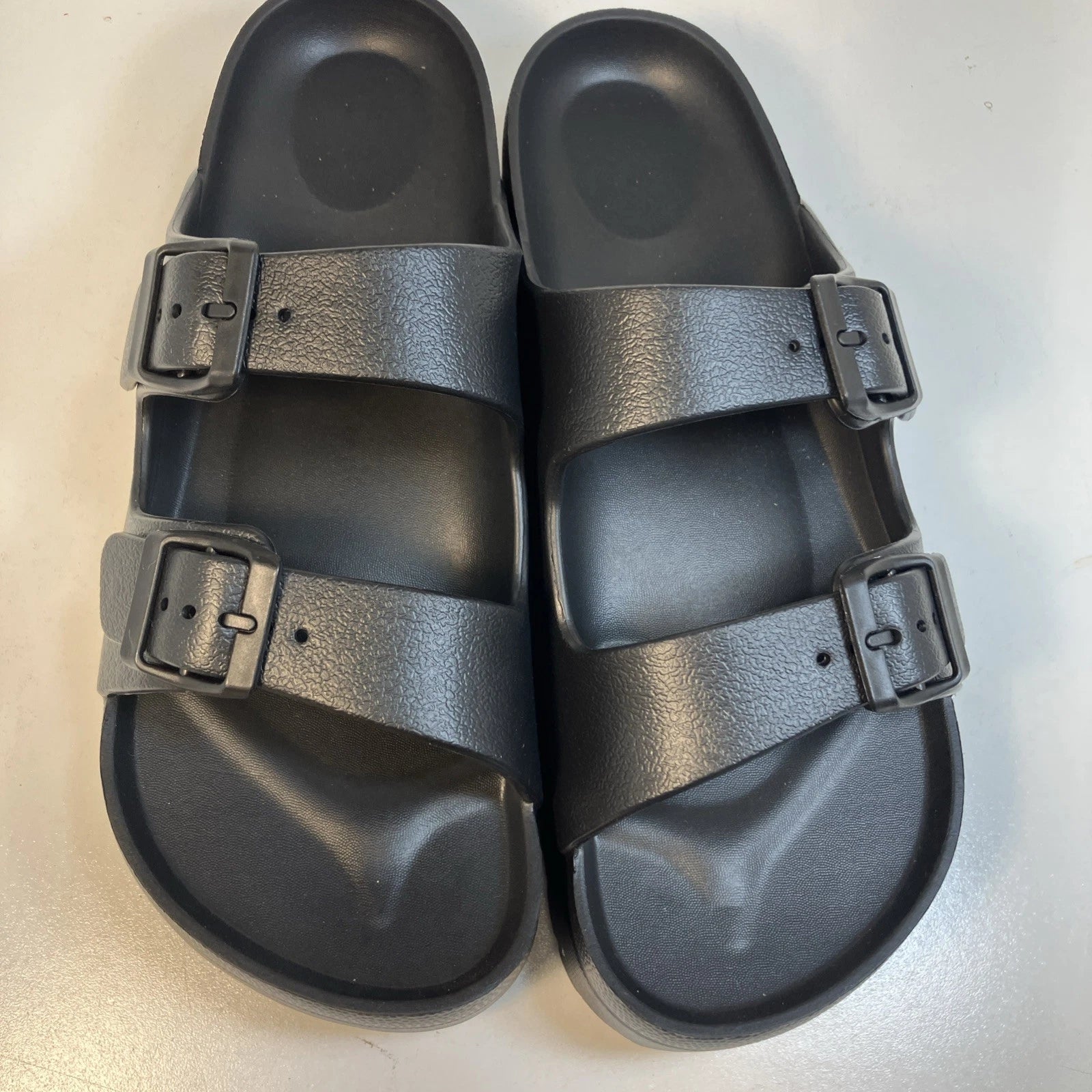 Goosecret Women's Platform Sandals  Comfortable Foam Slides  Sz 9