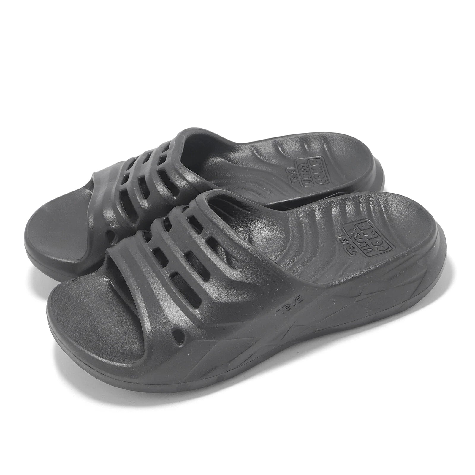 Teva W Apretrail Slide Black Women Casual Lifestyle Camping Sandal 1166790-BLK