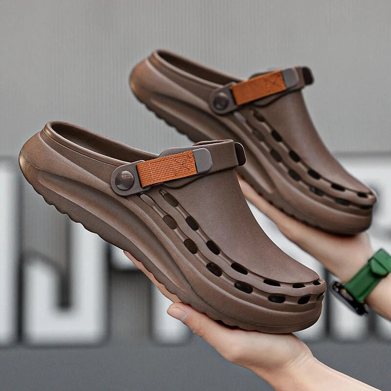 Quick-Dry EVA Sandals Fashion Lightweight Outdoor Beach Shoes Casual Slippers