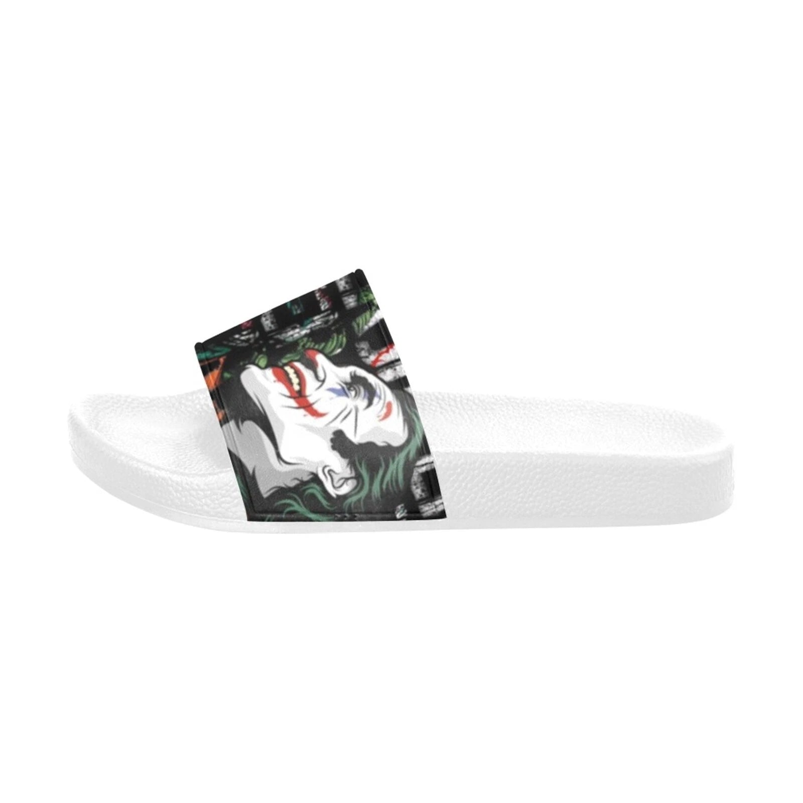 Custom JOKER Slide Sandals for Women Personalized Comfort & Style