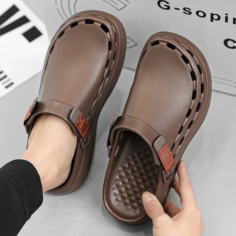 Quick-Dry EVA Sandals Fashion Lightweight Outdoor Beach Shoes Casual Slippers