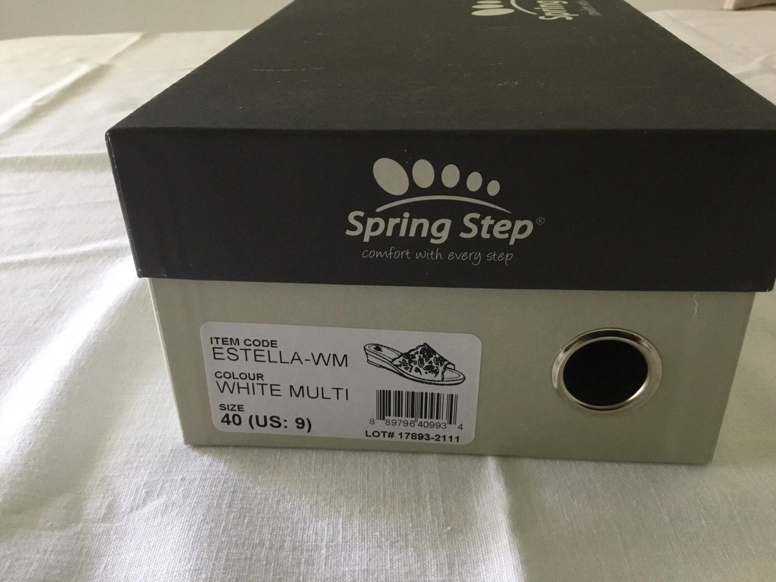 Women’s Springstep ESTELLA Fashion Wedge Slide Sandals Sz 9 New