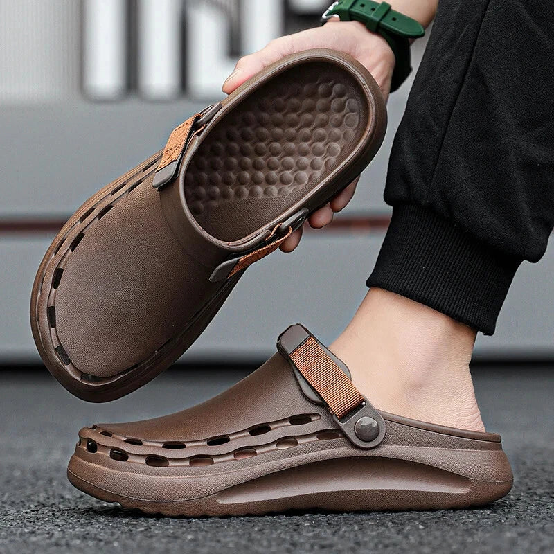 Quick-Dry EVA Sandals Fashion Lightweight Outdoor Beach Shoes Casual Slippers