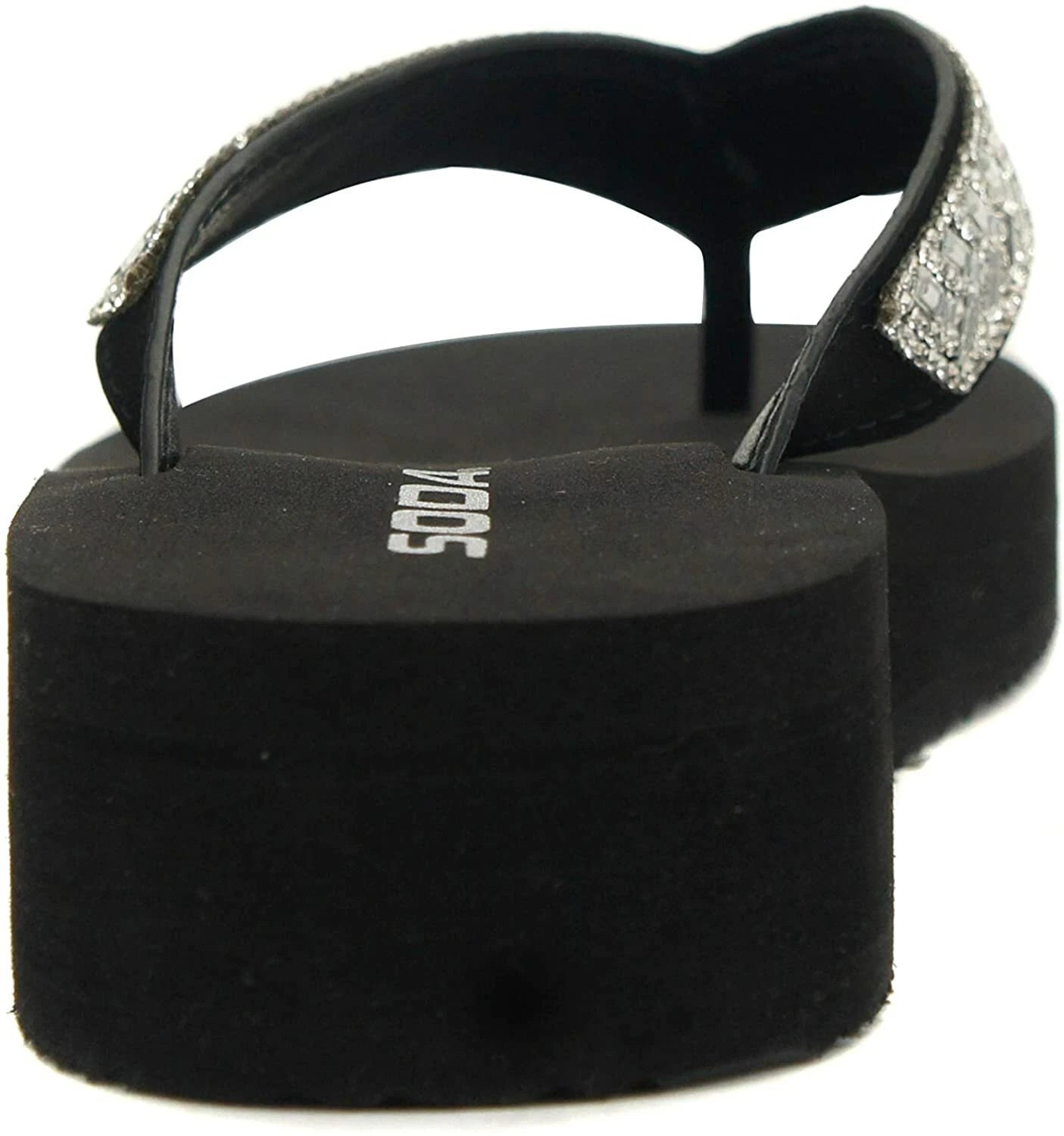 Women Flip Flop Sparkling Jewel Rhinestone Fashion Thong Sandals SODA LEROY-S