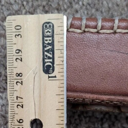 Timberland Womens Slide Sandals Brown Leather Smart Comfort System Size 10 M