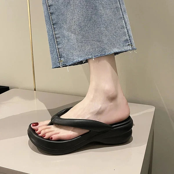 Platform Slipper Sandals Flip Flop Slides Comfort for Women Summer Vibes