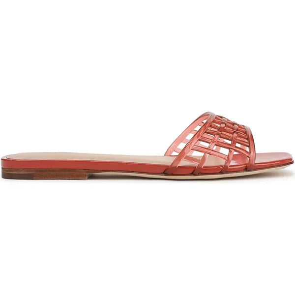 Jelly Slides Sandals for Women Clear Hollow Slip on Mesh Jelly Flats Sandals ...