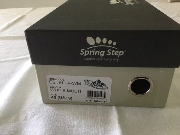 Women’s Springstep ESTELLA Fashion Wedge Slide Sandals Sz 9 New