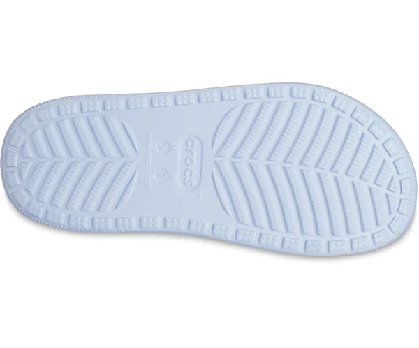Crocs Unisex Classic Cozzzy Sandal - Blue Calcite