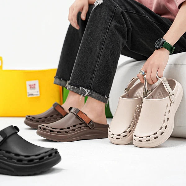 Quick-Dry EVA Sandals Fashion Lightweight Outdoor Beach Shoes Casual Slippers