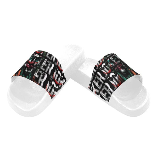 Custom JOKER Slide Sandals for Women Personalized Comfort & Style