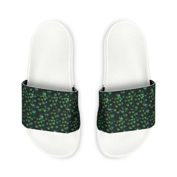 Celion Fashion World's Women's PU Slide Sandals.