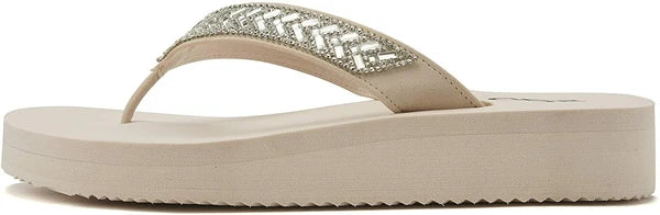 Women Flip Flop Sparkling Jewel Rhinestone Fashion Thong Sandals SODA LEROY-S